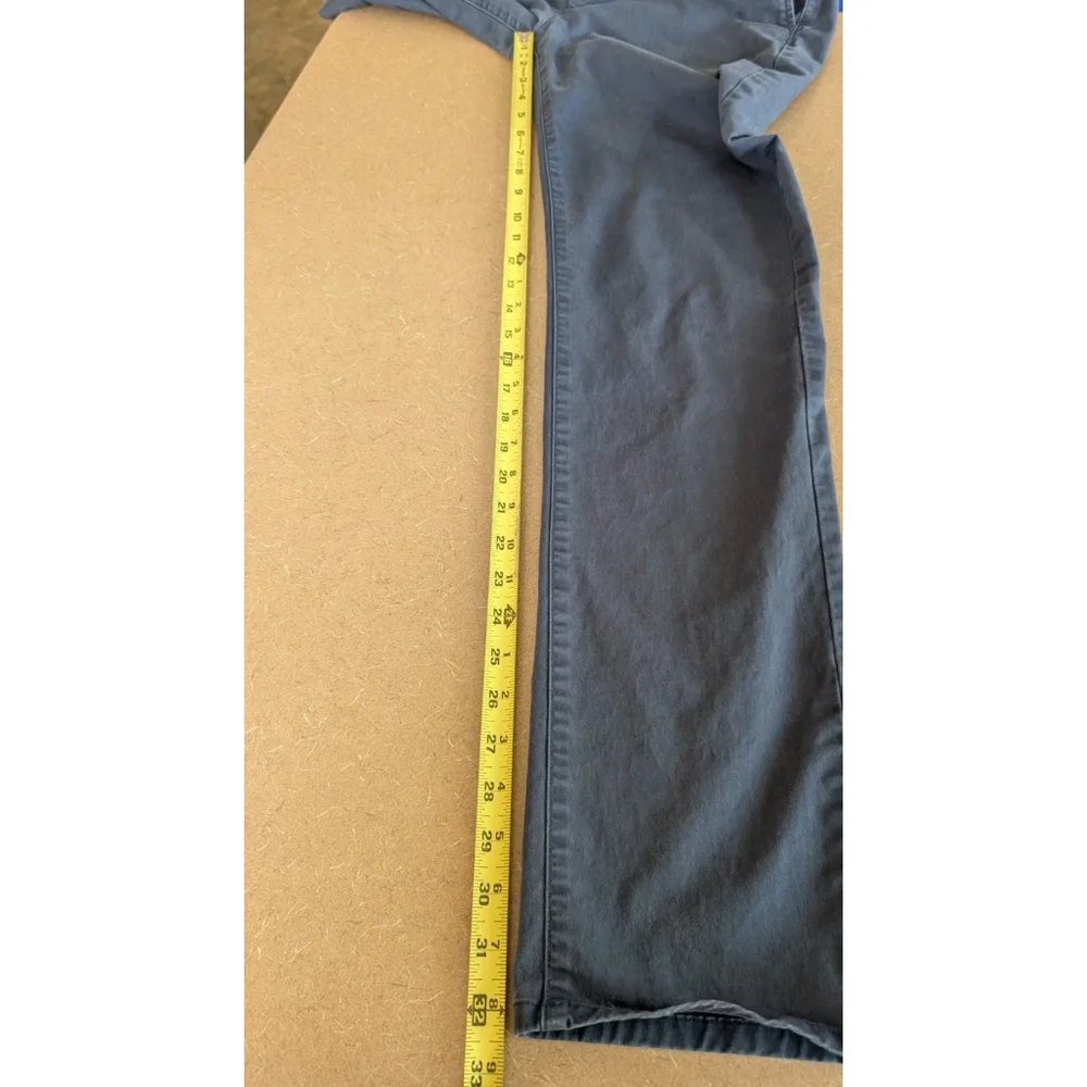 Bonobos Pants Mens 31X34 Blue Cotton Chino Stretch Preppy Pockets Tailored Fit